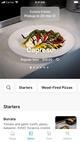 App screenshot