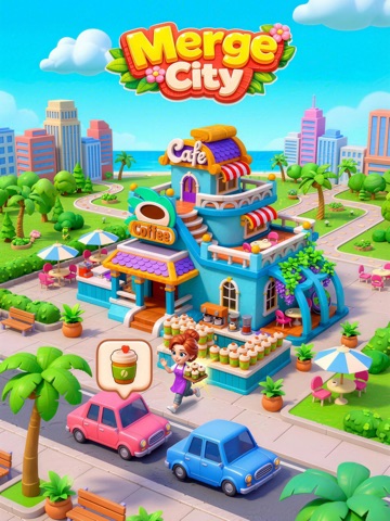Merge City: Travel & Story iPad screenshot