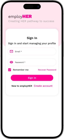 employHER iPhone screenshot