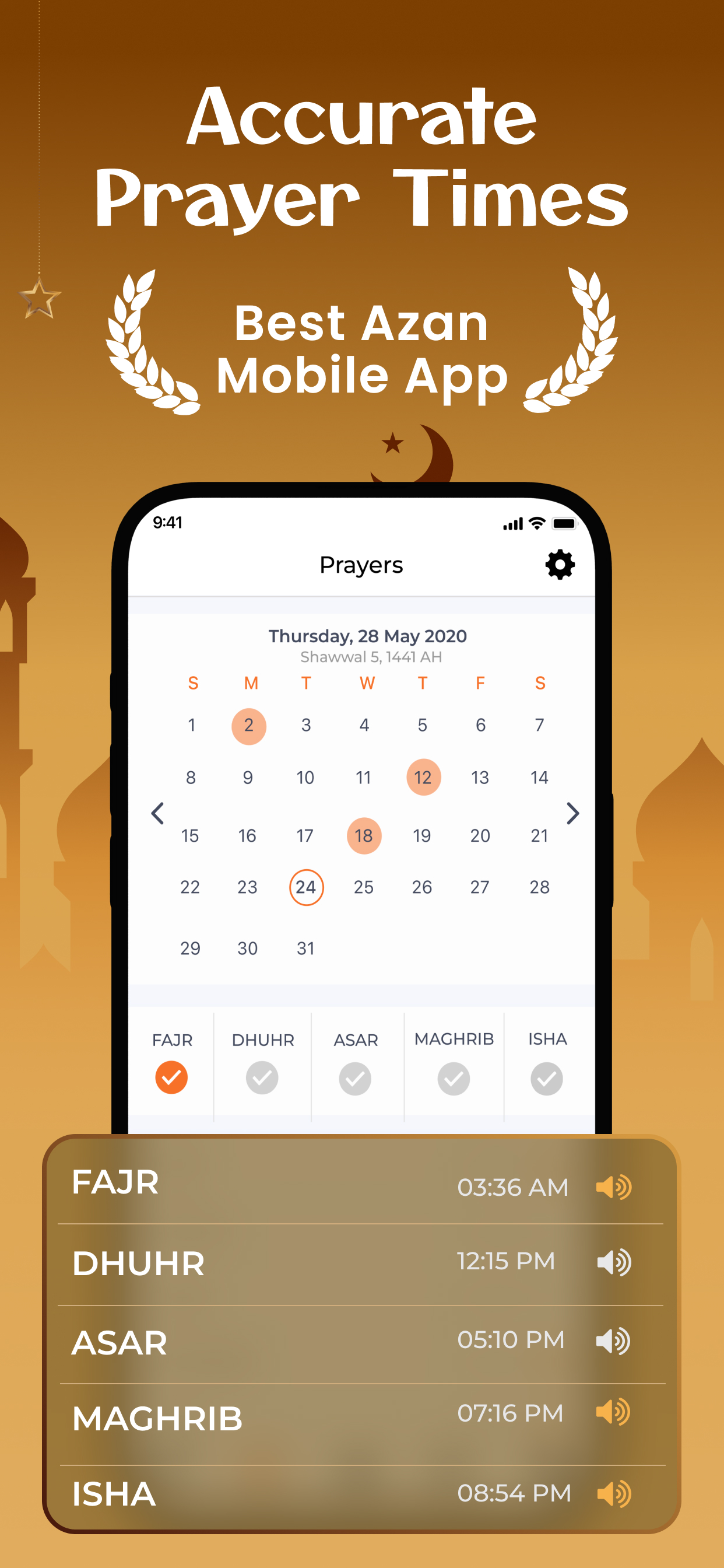 Athan : Prayer Times