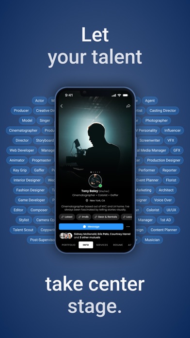 bizly: Creative Network & Jobs Screenshot