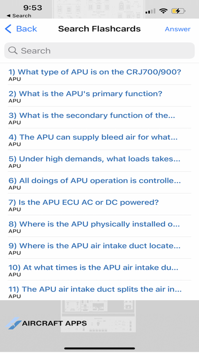 CRJ-700/900 Aircraft Apps Screenshot