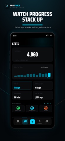 PushTrack: Pushup Counter Screenshot 5 of 6