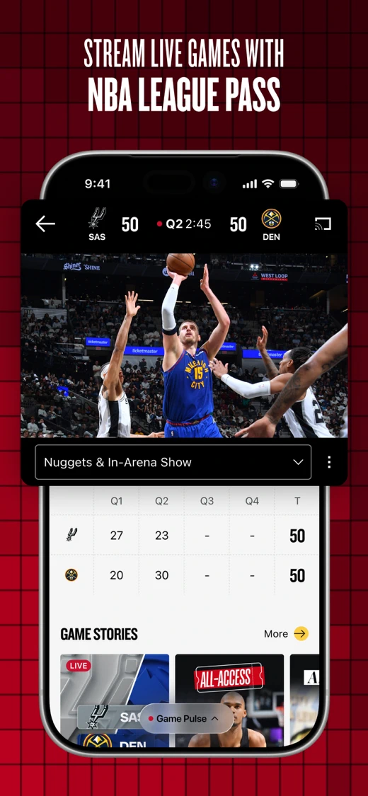 NBA: Live Games & Scores screenshot 3