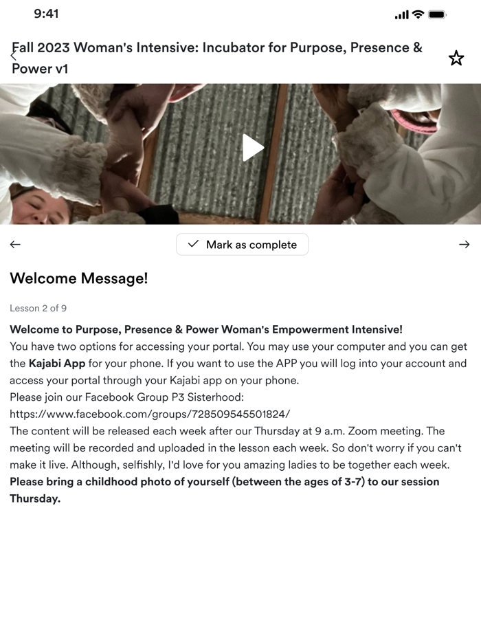 Create the Life You Desire