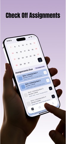 CollegeCal: Due Date Tracker screenshot