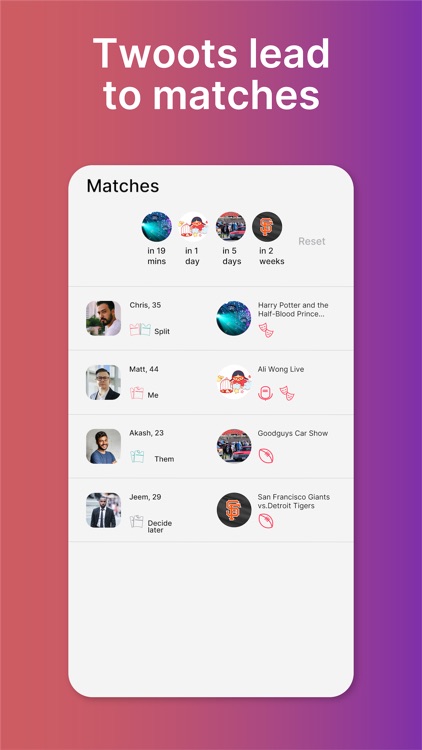 TwoTickets - Match Eventfully
