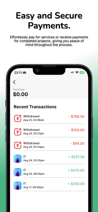 Swift Earns Screenshot 3 of 5