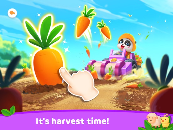 Little Panda's Town: My Farm iPad screenshot 2 - Education app