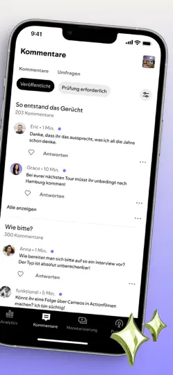 Screenshot von Spotify For Creators auf dem iPhone 2
