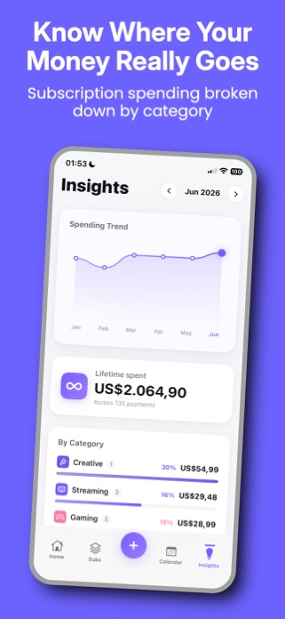 Subscription Manager - Subly Screenshot 4 of 4