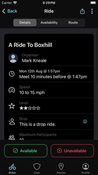 MyVelo - Cycling Club Rides Screenshot