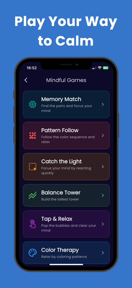 Loomflow: Anxiety Relief App screenshot 2