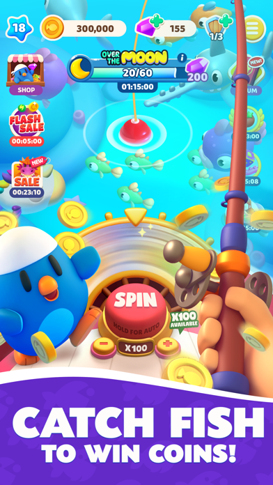 Fish of Fortune™ - Go Fishing Screenshot