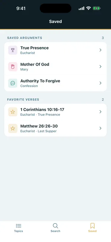 Catholic Sword Apologetics screenshot 5 of 5