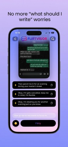 Flirtvisor: AI Flirt Coach iPhone screenshot 3
