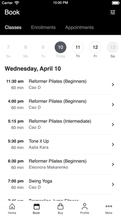 Vibez Fitness Center and Spa Screenshot
