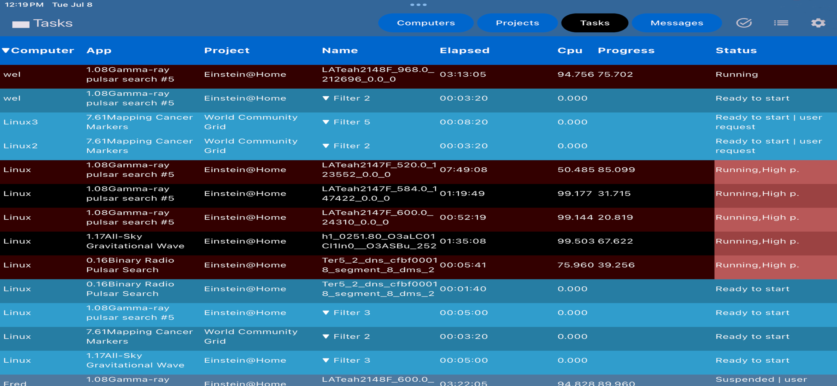 BoincTasks-M screenshot 4