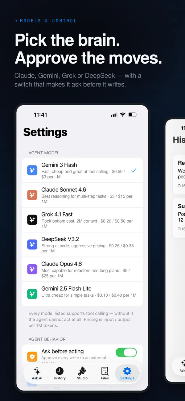 Screenshot #3 pour AI Agent