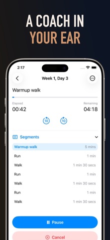 Couch to 5k Running Program Screenshot 3 of 4