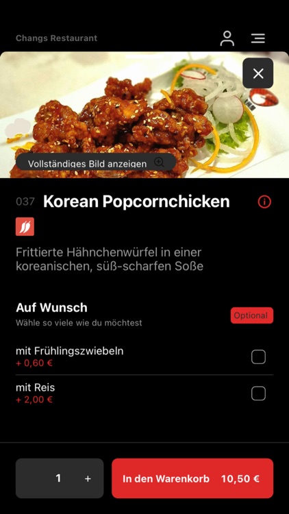 Changs Restaurant screenshot-3