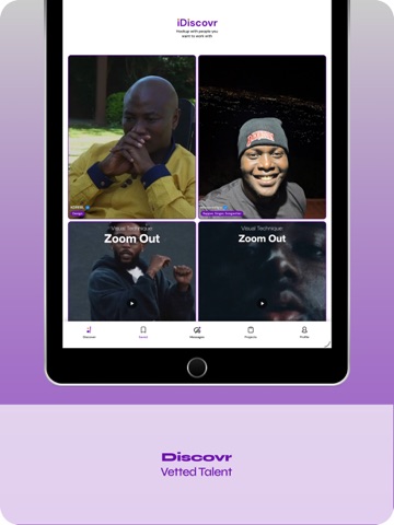 iDiscovr iPad screenshot
