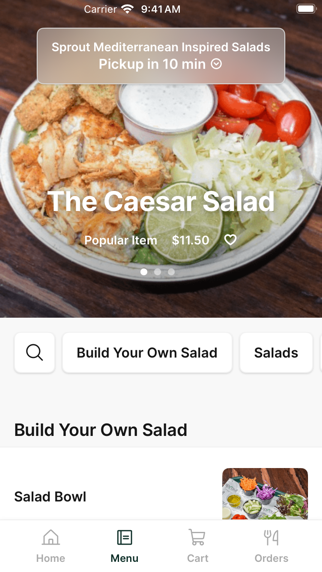 App screenshot