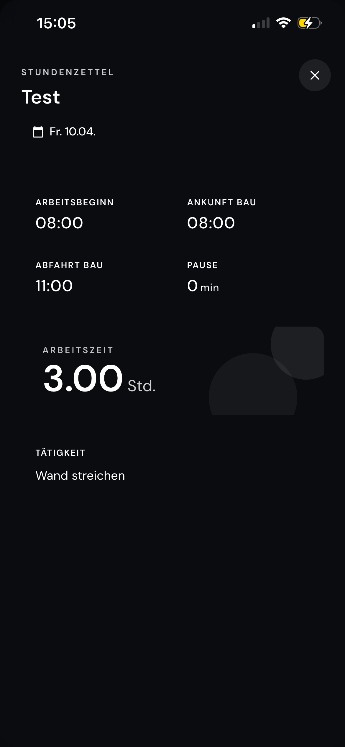 Tagesberichte