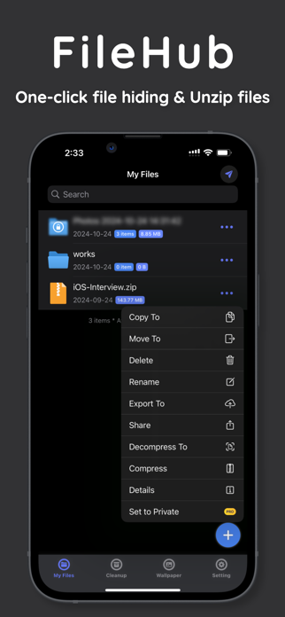 FileHub - Optimize Storage Screenshot 1 of 7