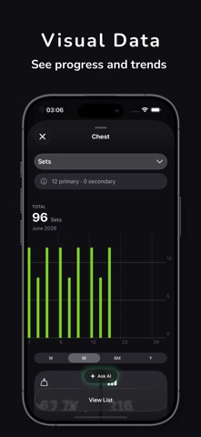 Genova - AI Workout Tracker iPhone screenshot