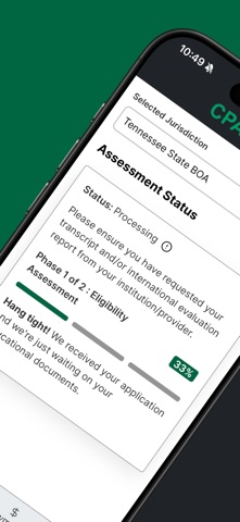 NASBA CPA Mobile Screenshot 2 of 8