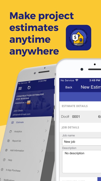 Construction Estimator App