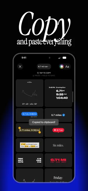 Share Aura: Track & Create screenshot 4