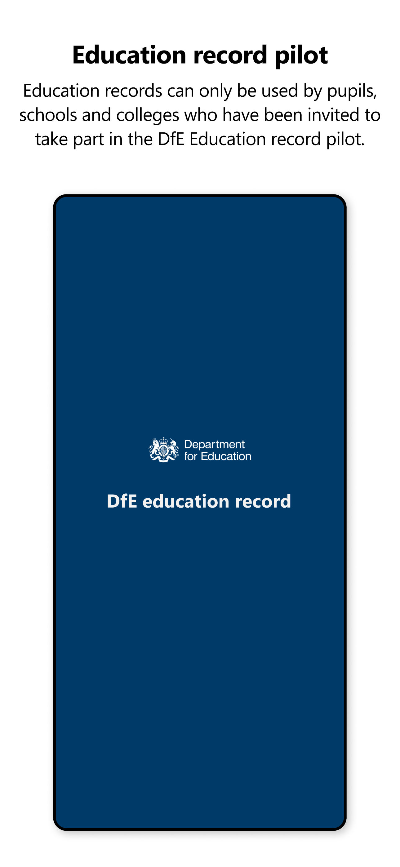 Education Record England