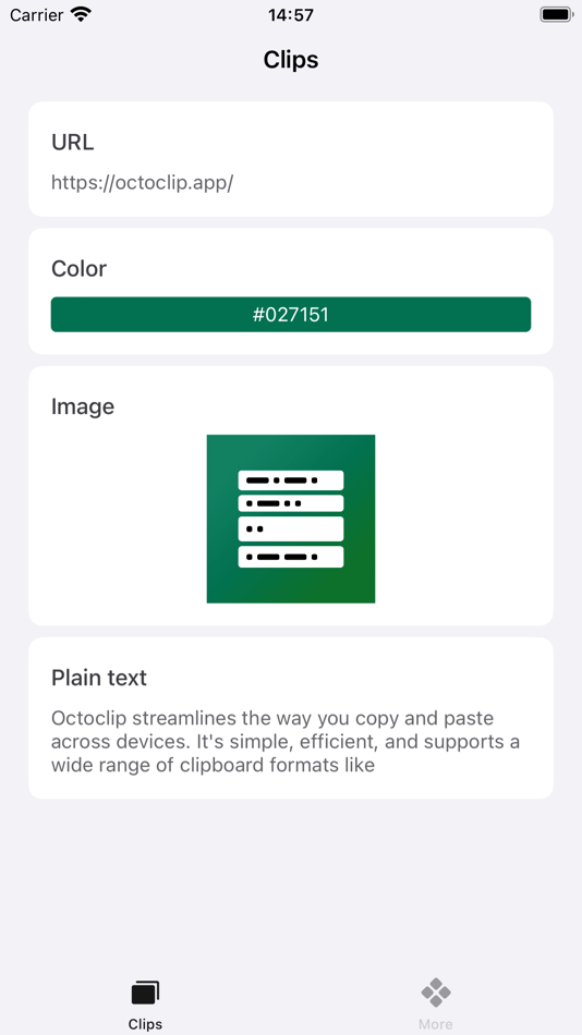 #1. Octoclip: Cross-Device Copy (macOS) 作者: Syncto, Inc.