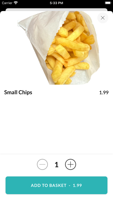 UK Pizza. Screenshot