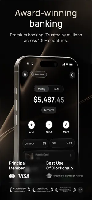 Wirex One iPhone screenshot 1