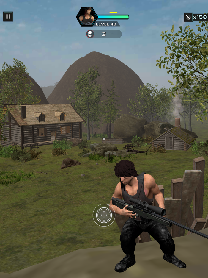 Camouflage Attack Sniper Game