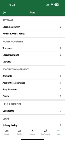 PortageBankMobile Screenshot 4 of 5