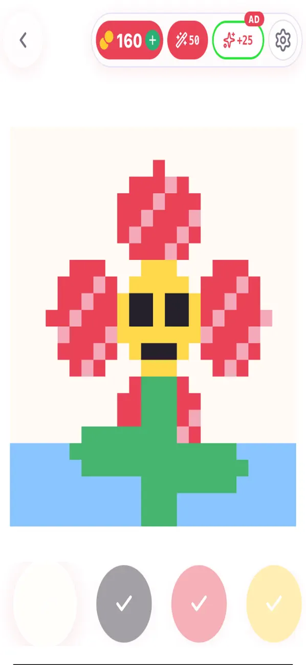 Screenshot #1 pour Color Pixel Numbers Game