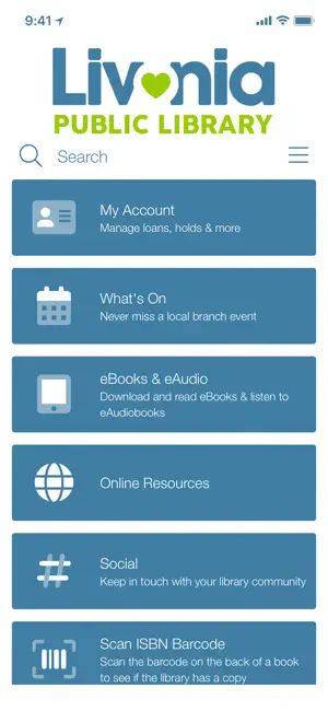 Livonia Public Library screenshot 1