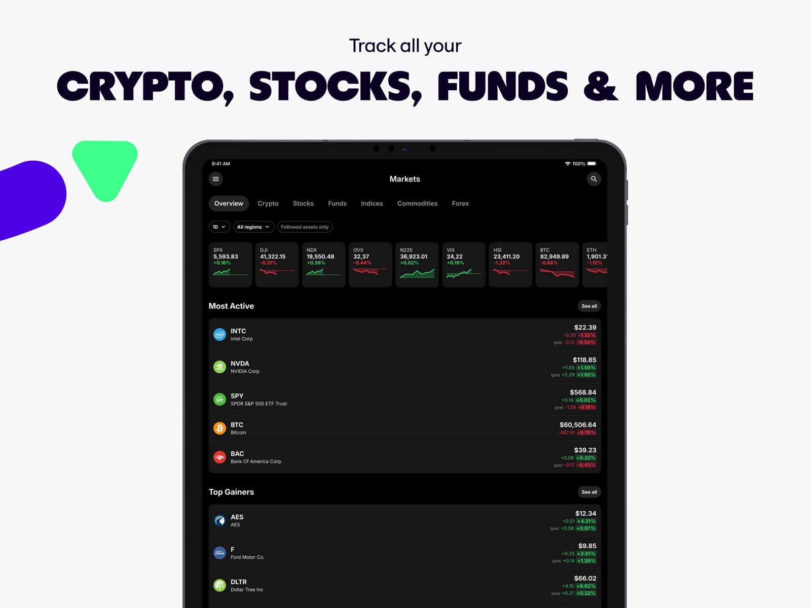 Delta by etoro ipad screenshot 3