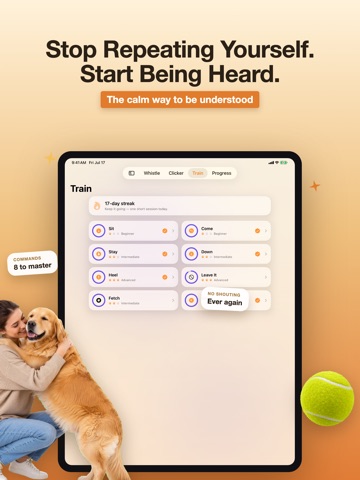 Dog Whistle App: Whistlo iPad screenshot