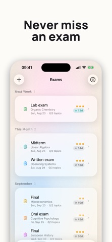 majored: College Study Planner screenshot