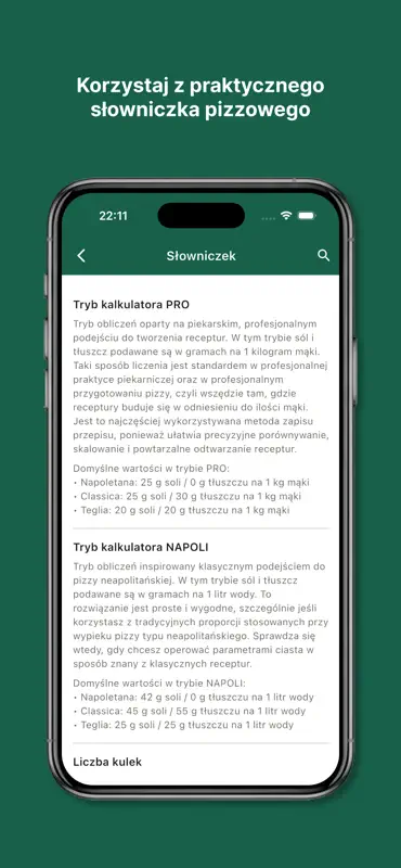 Kalkulator Pizzy KMP screenshot 8 of 8