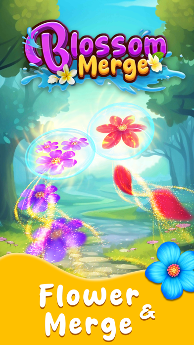 Blossom Merge: Bounce Flowers Screenshot