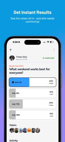 TieBreaker - Social Polling Screenshot 4 of 7