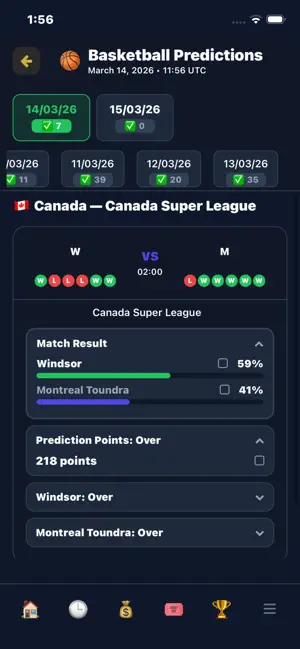 Tsapou AI Football Predictions screenshot 2