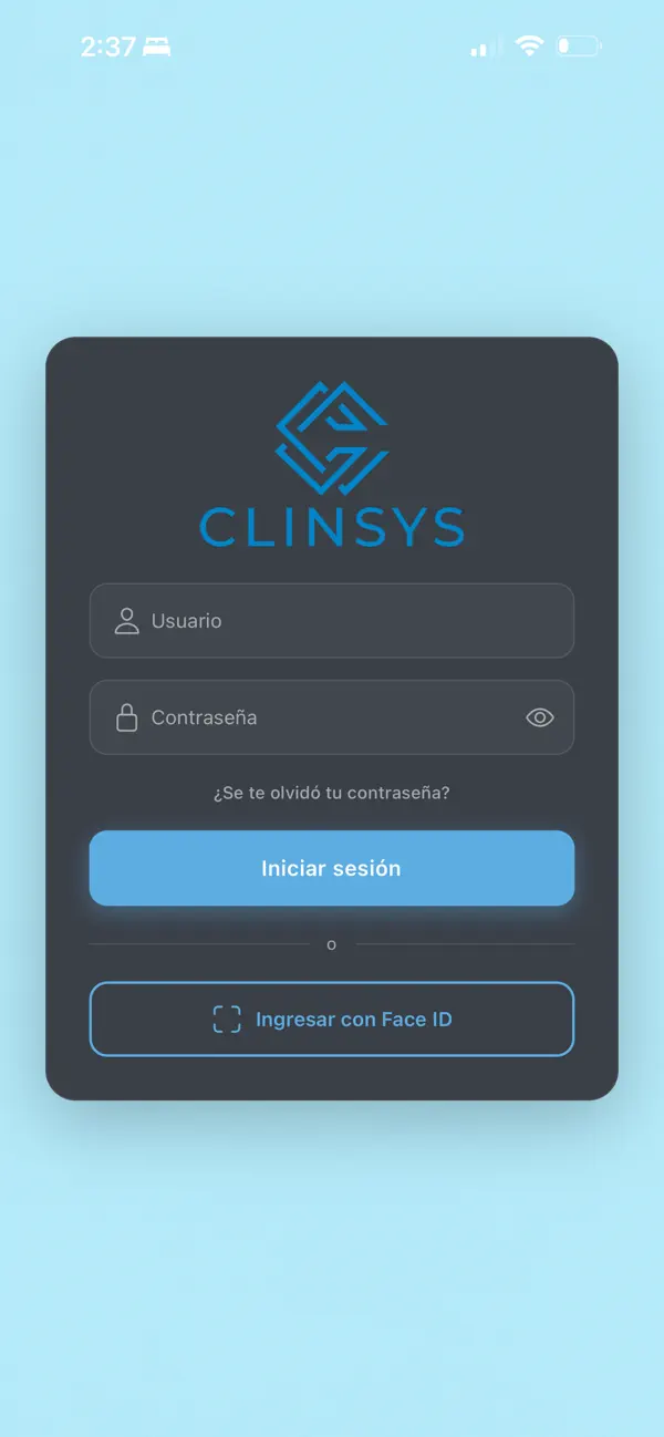 Screenshot #1 pour CLINSYS