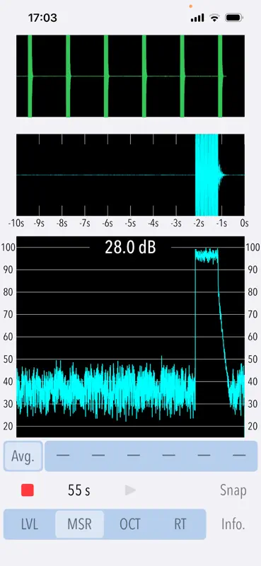 Reverb Time Analyzer screenshot 1 of 10